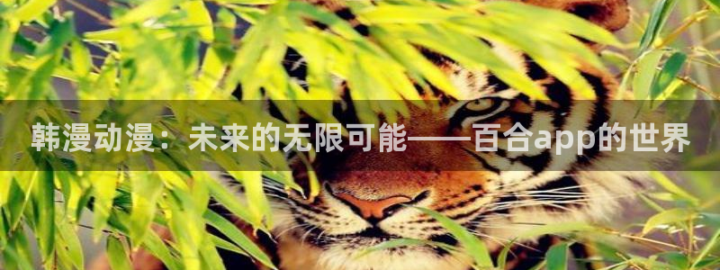 omofun动漫官网在线看：韩漫动漫：未来的无限可能——百合app的世界